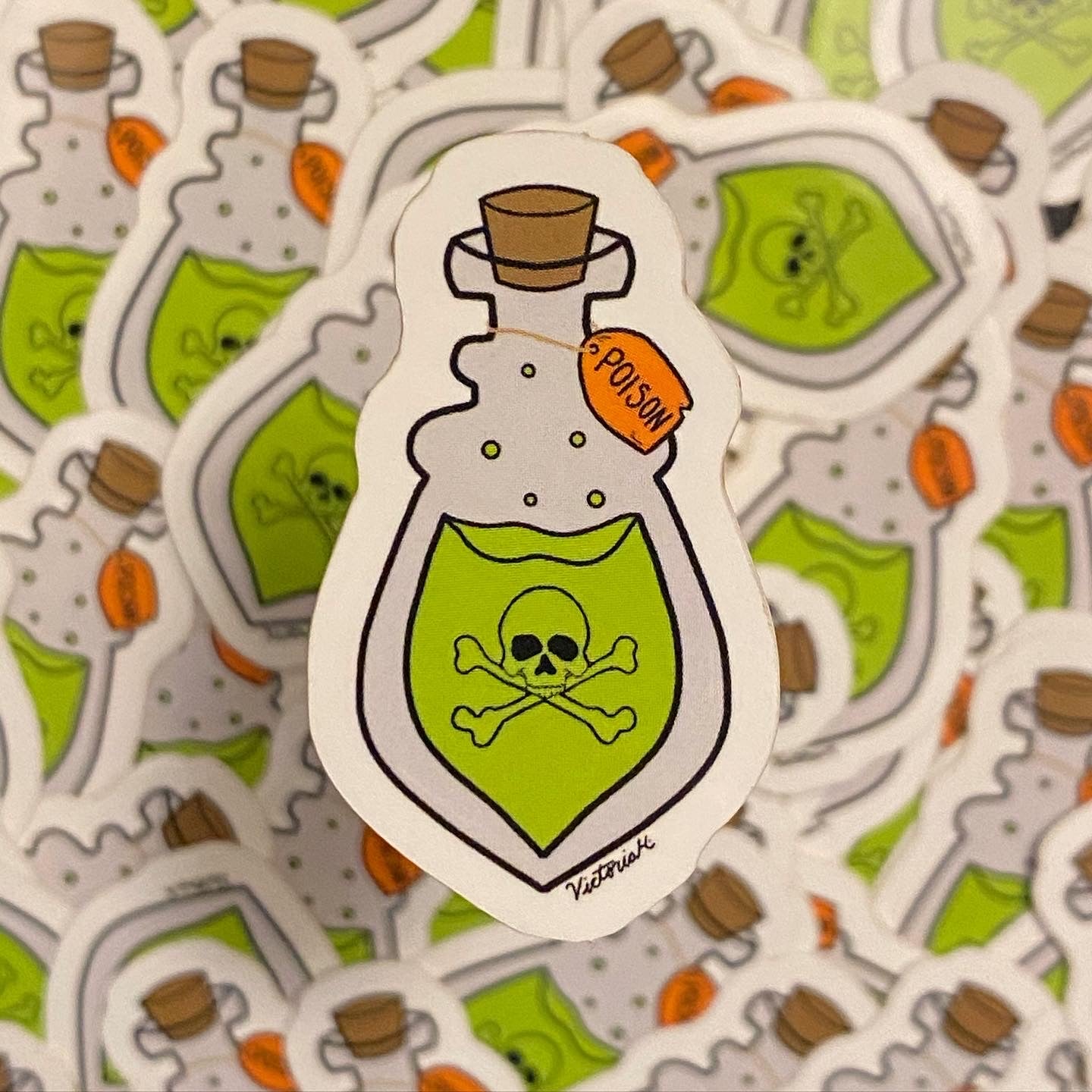 Poison Sticker