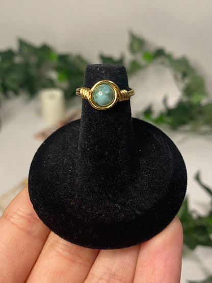 Gold Crystal Rings