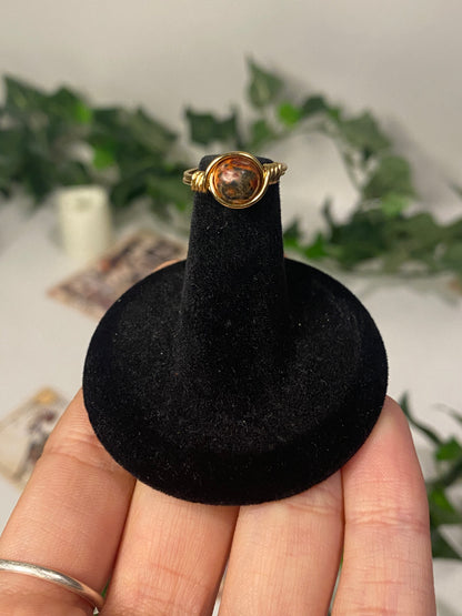 Gold Crystal Rings