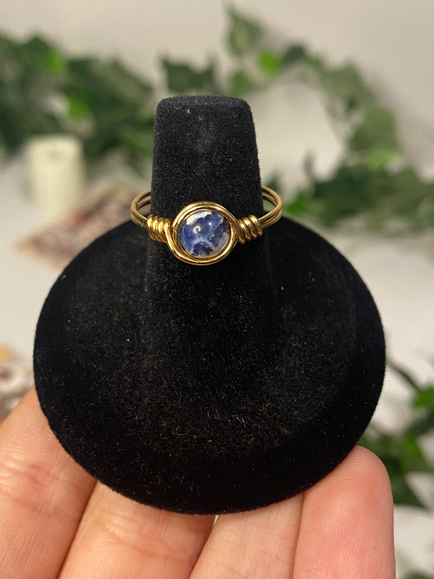 Gold Crystal Rings