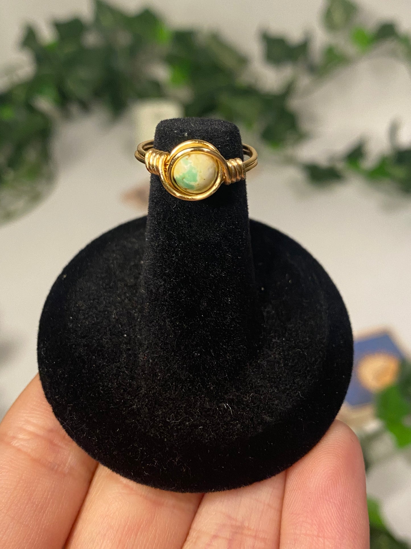Gold Crystal Rings