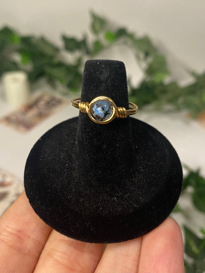 Gold Crystal Rings