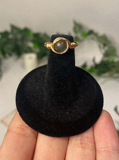 Gold Crystal Rings