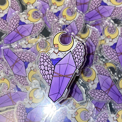 Amethyst Luna Potion Acrylic Keychains