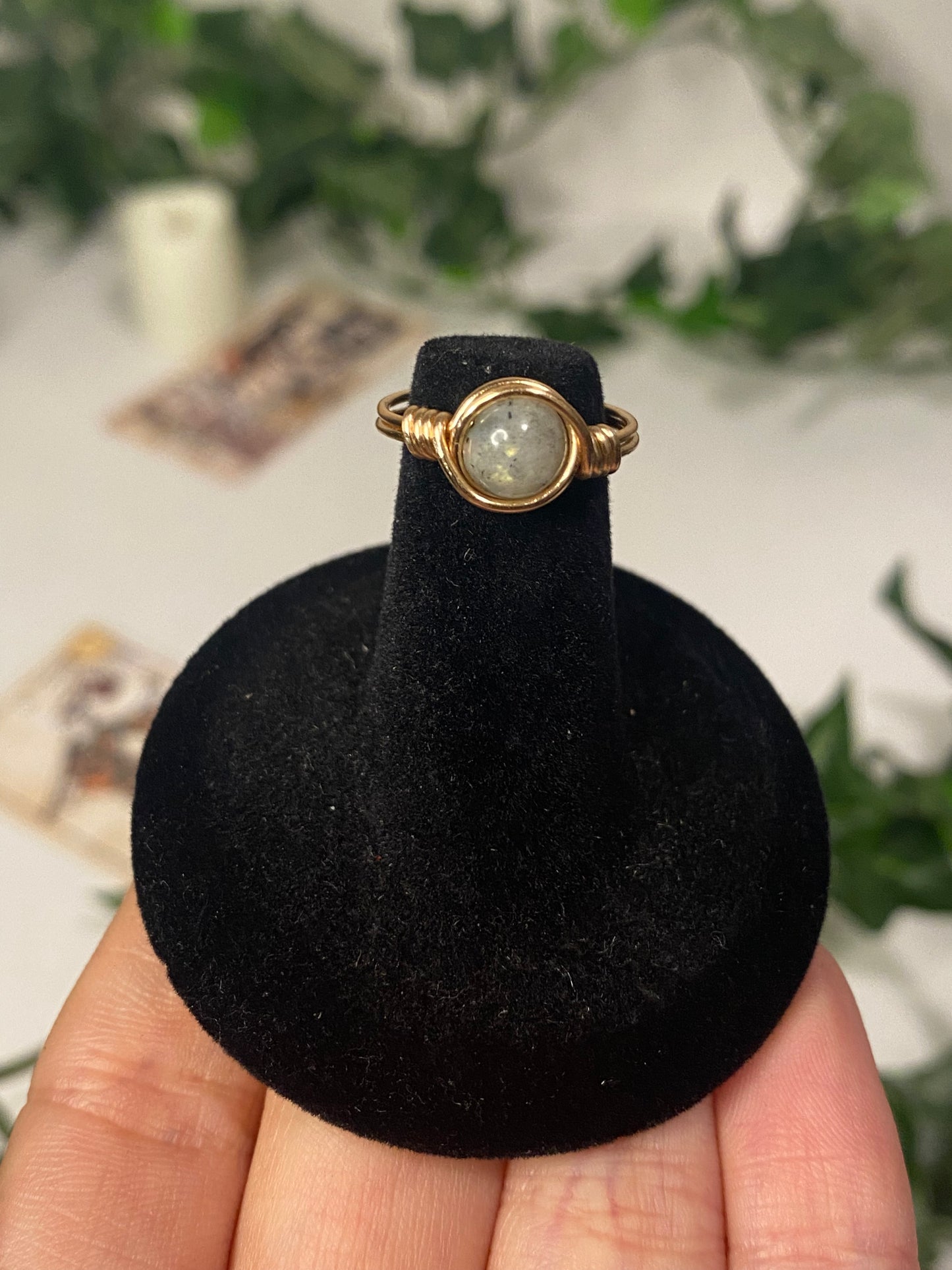 Gold Crystal Rings