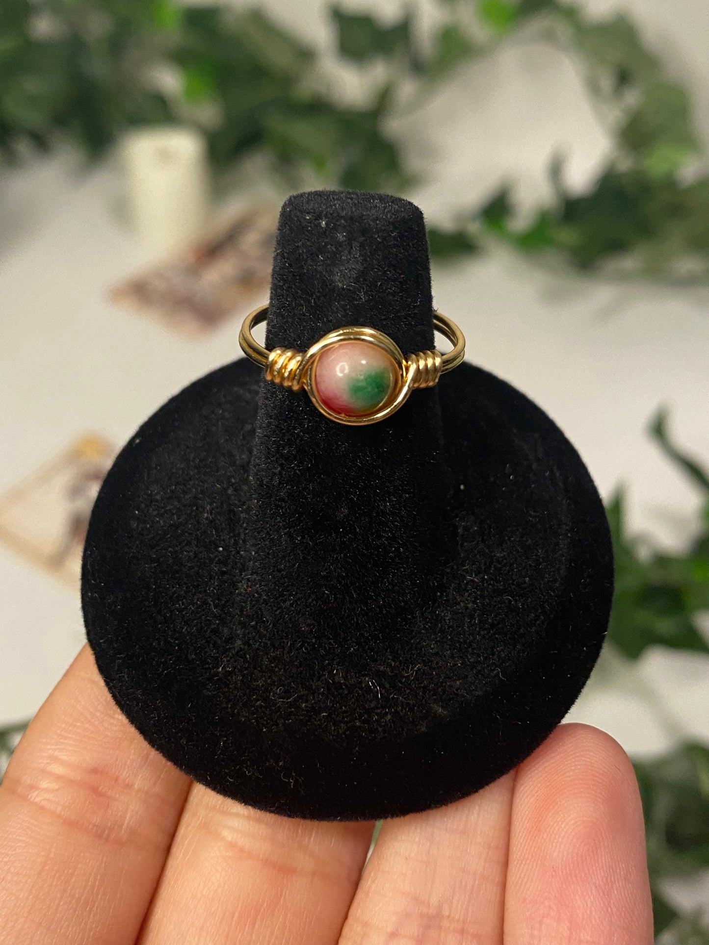 Gold Crystal Rings