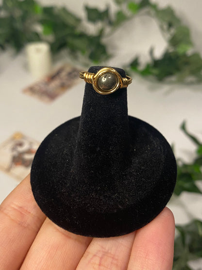Gold Crystal Rings
