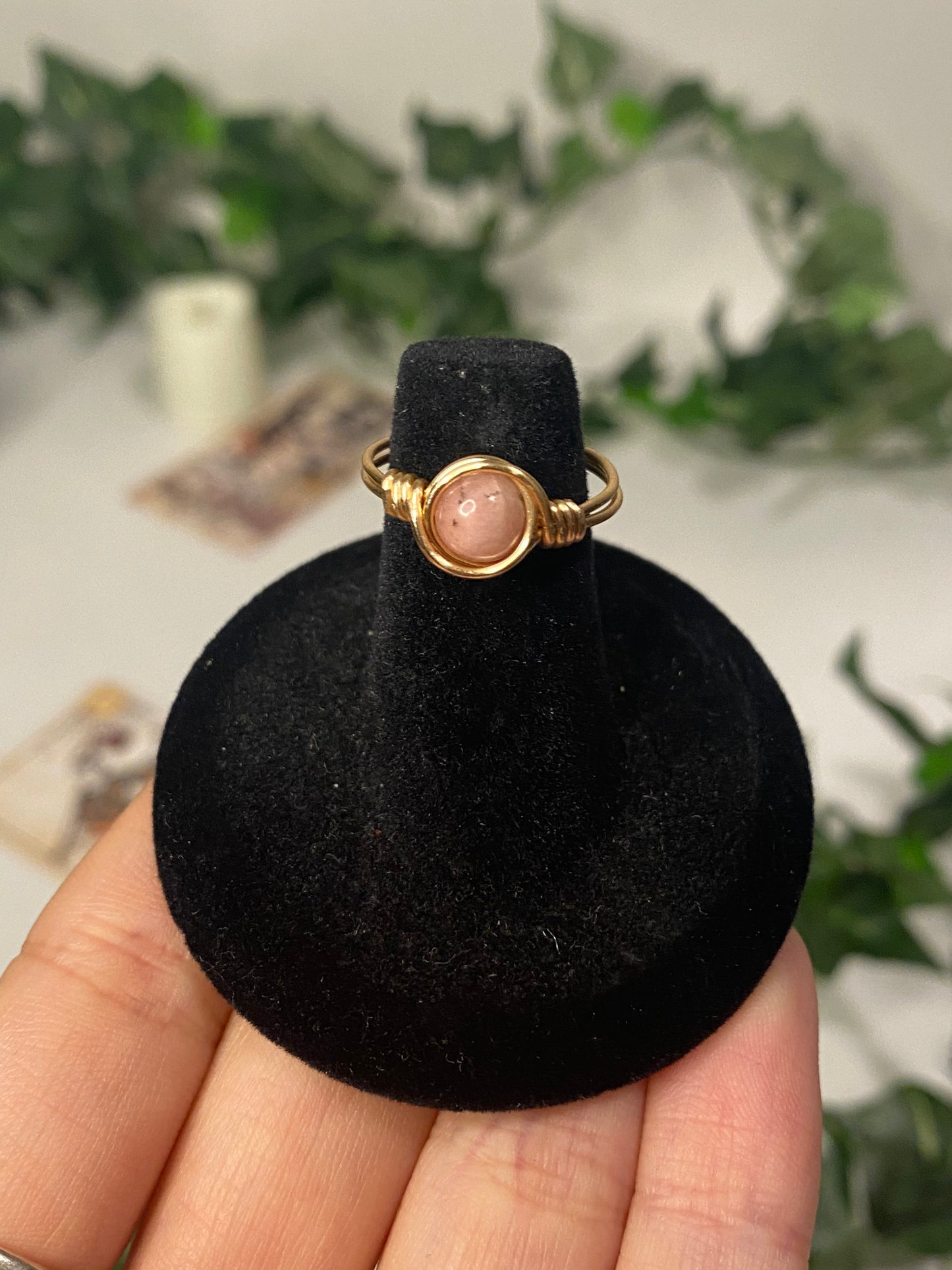 Gold Crystal Rings